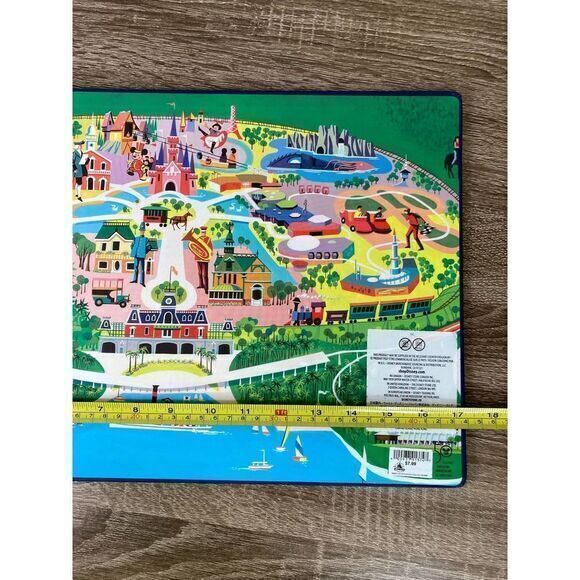 Walt Disney World 2023 Map‎ Board 50th Anniversary Celebration Decor Parks 17x11 - Picture 8 of 9